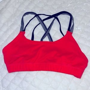 Pink Sports Bra